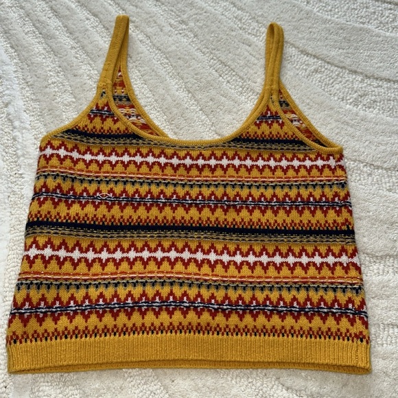 rag & bone Willow Fair Isle Wool Camisole - Picture 6 of 6